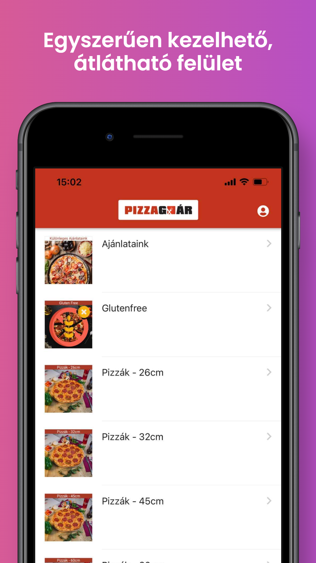 PizzaGyár App